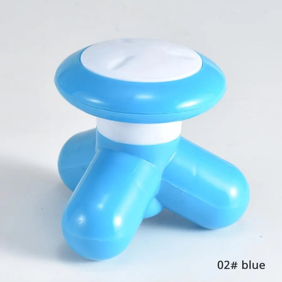 Triangle Massager Cervical Spine Leg Mini Massager Body Massager Electric Wire Control Massager