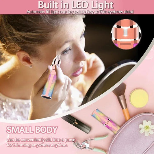 2 In 1 Hair Remover Chargeable , Multi Attractive Color With USB Charging Cable And Cleaning Brush