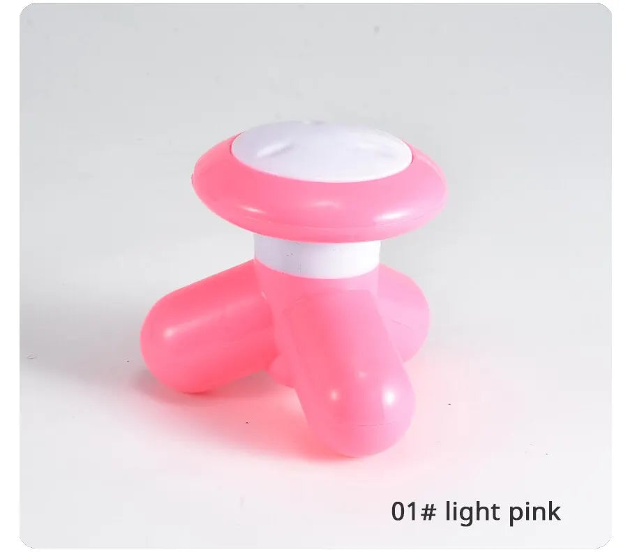 Triangle Massager Cervical Spine Leg Mini Massager Body Massager Electric Wire Control Massager