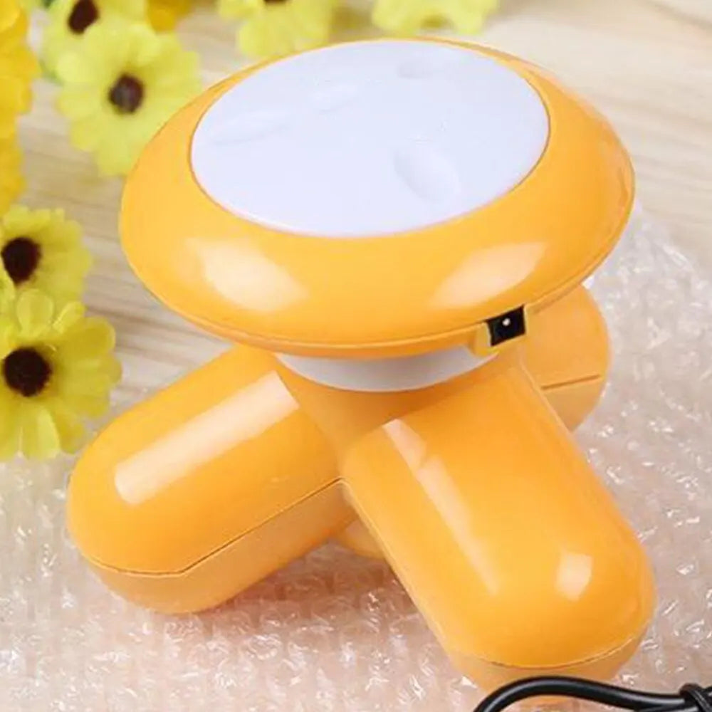 Triangle Massager Cervical Spine Leg Mini Massager Body Massager Electric Wire Control Massager